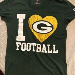 Victoria's Secret Pink Green Bay Packers t-shirt  size M